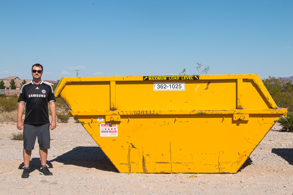 12 yard dumpster